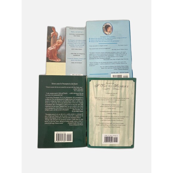 JANE AUSTEN Shadow Novels (4) Sequel Fiction Books Hardcover Pride & Prejudice - Picture 3 of 3